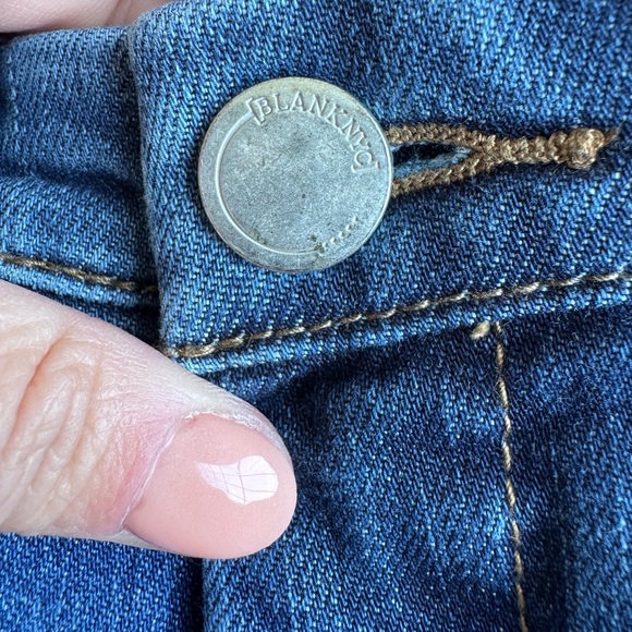 BLANKNYC Women's Denim Blue Jeans Crybaby Skinny Size 28 or 6 Cotton Spandex Lux - Picture 3 of 13